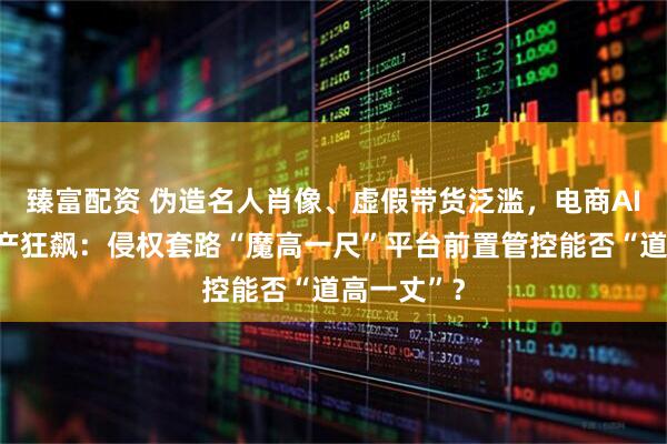 臻富配资 伪造名人肖像、虚假带货泛滥，电商AI仿冒黑灰产狂飙：侵权套路“魔高一尺”平台前置管控能否“道高一丈”？